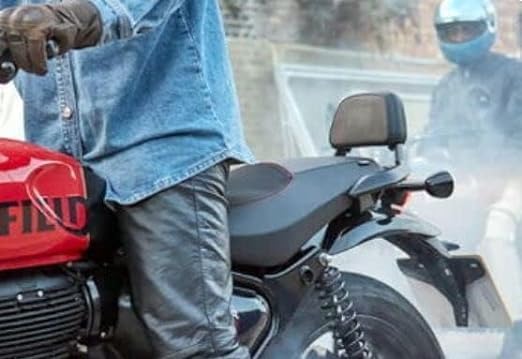 Aluminum Back Rest Cushion Support Pillion for RE Hunter 350