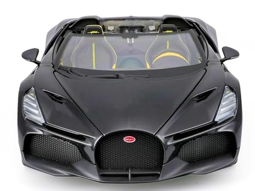 Bugatti W16 Mistral Sports 2023 (Black) Bburago - 1/18 Scale Model