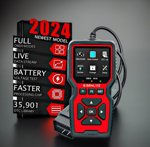 V519 OBD-ll Diagnostic Scanner with Multi Coupler 11 in 1 for BS6 / BS7 Scanning Cable for All Two Wheelers