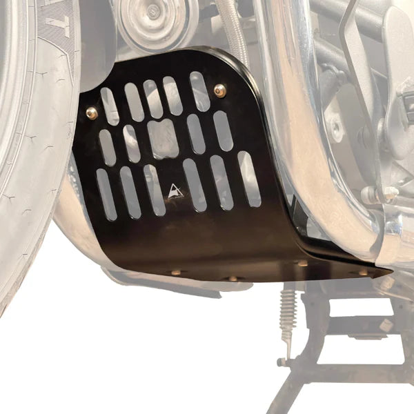 Auto Engina Super Meteor 650 Bash Plate With Support Frame (Black)