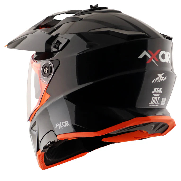 AXOR X-CROSS DUAL VISOR HELMET