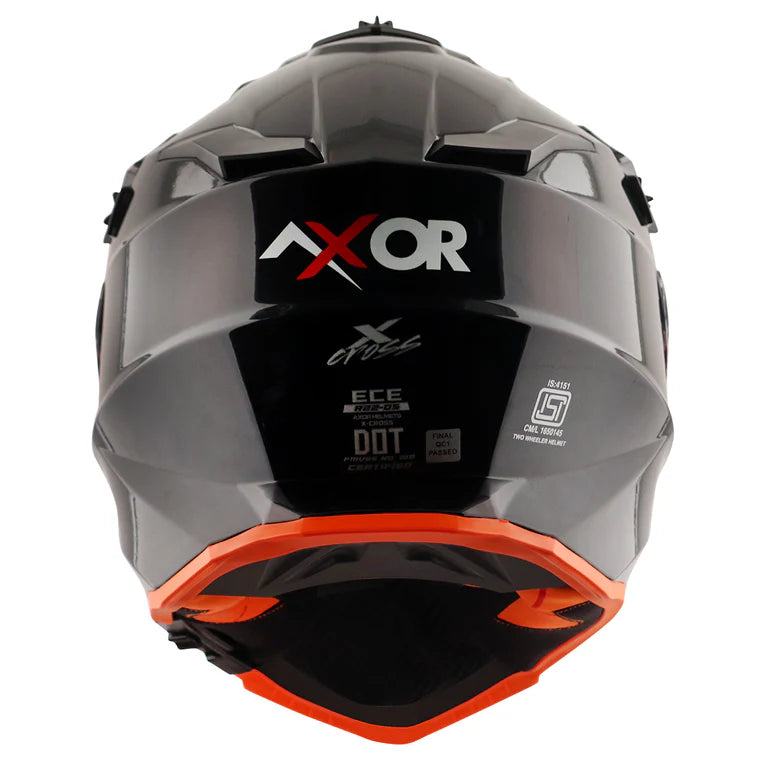 AXOR X-CROSS DUAL VISOR HELMET