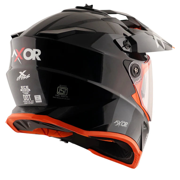 AXOR X-CROSS DUAL VISOR HELMET