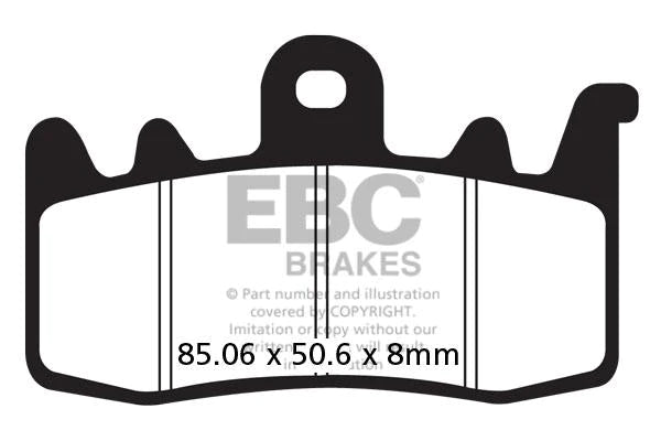 EBC Brake Pads – FA630HH Fully Sintered