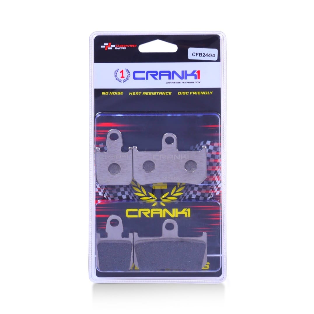Carbon Brake Pads For Yamaha Vmax (1993-2003) - Front - CFB244/4 - 2 Sets