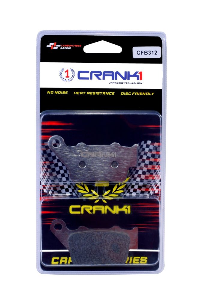 Carbon Brake Pads For Royal Enfield Himalayan 450 (2018-2020) - Rear - CFB312