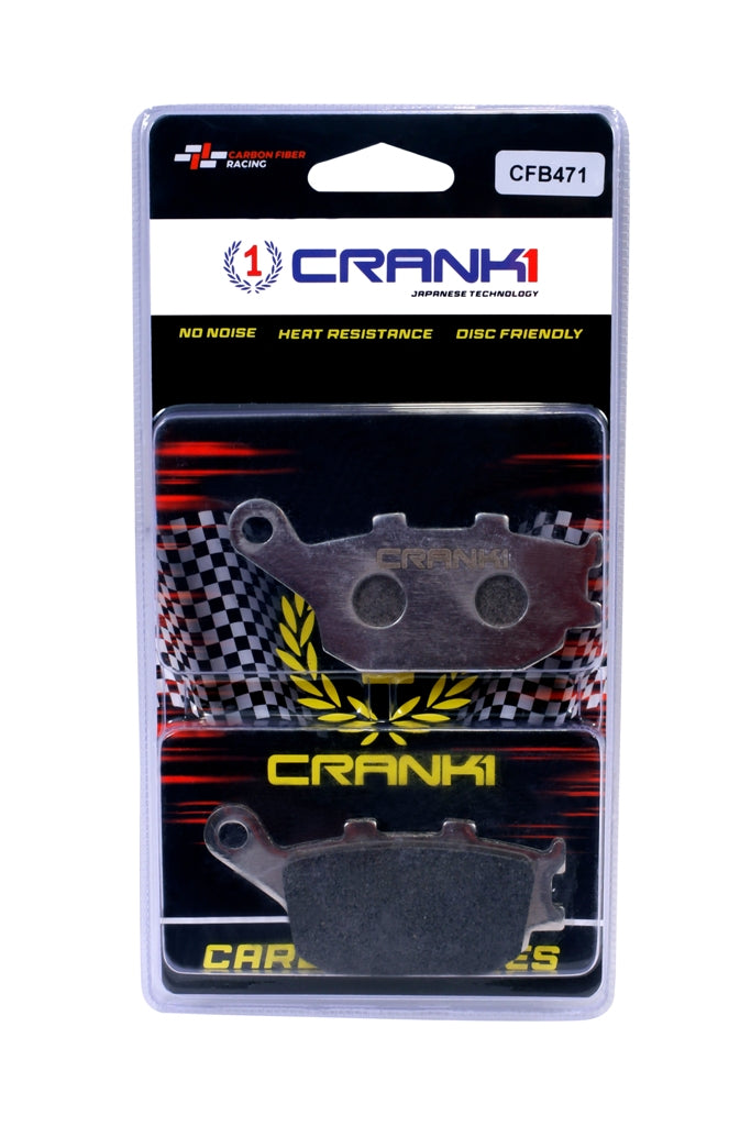 Carbon Brake Pads For Suzuki GSX-S 750 (2017 Onwards) - Rear - CFB471