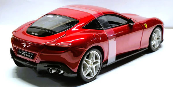 Ferrari Roma Dark Red 1/24 Diecast Model Car by Bburago