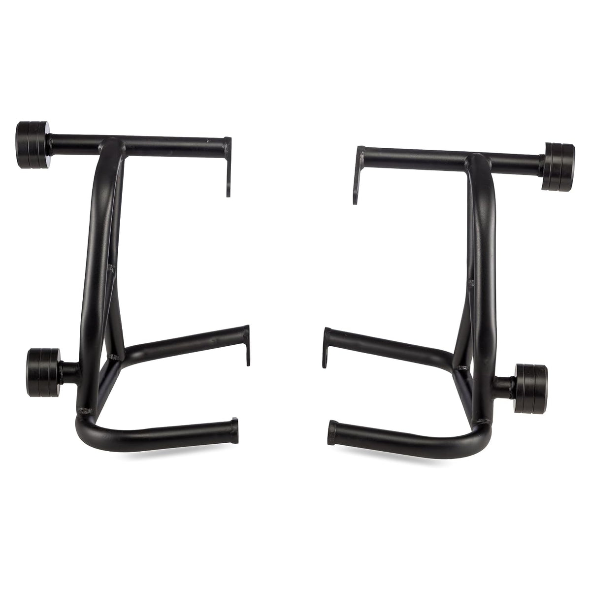 Bizen CB350 RS Premium Crash Guard with Double Frame Sliders - Black (Fits Honda CB350 RS)