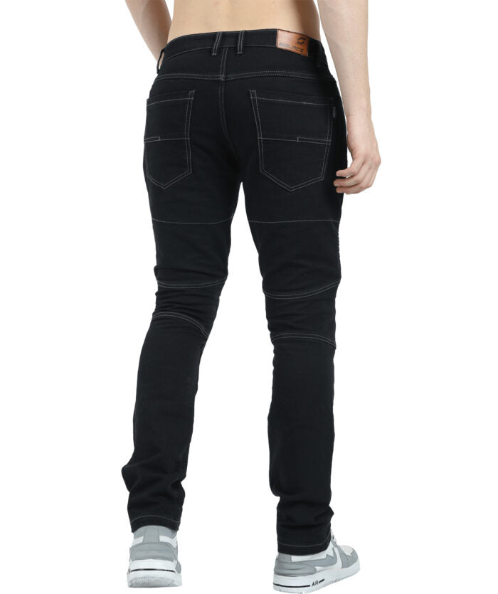GRAVEL Motorcycle Kevlar Denim (Black) - Solace