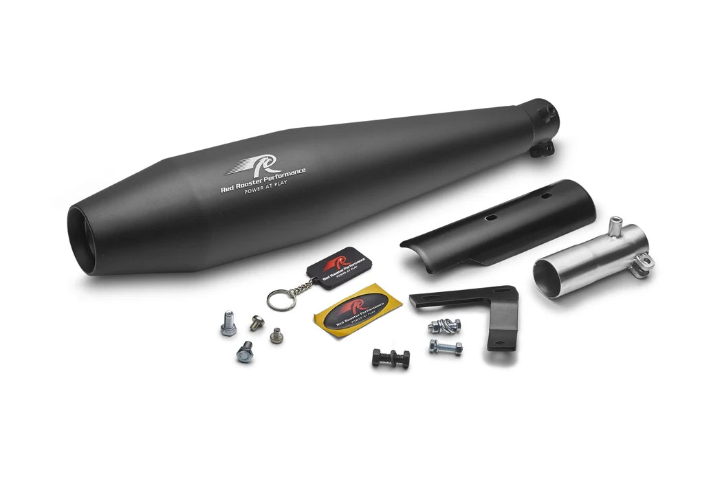 Exhaust for Honda CB 350 H'ness- Black Pegasus