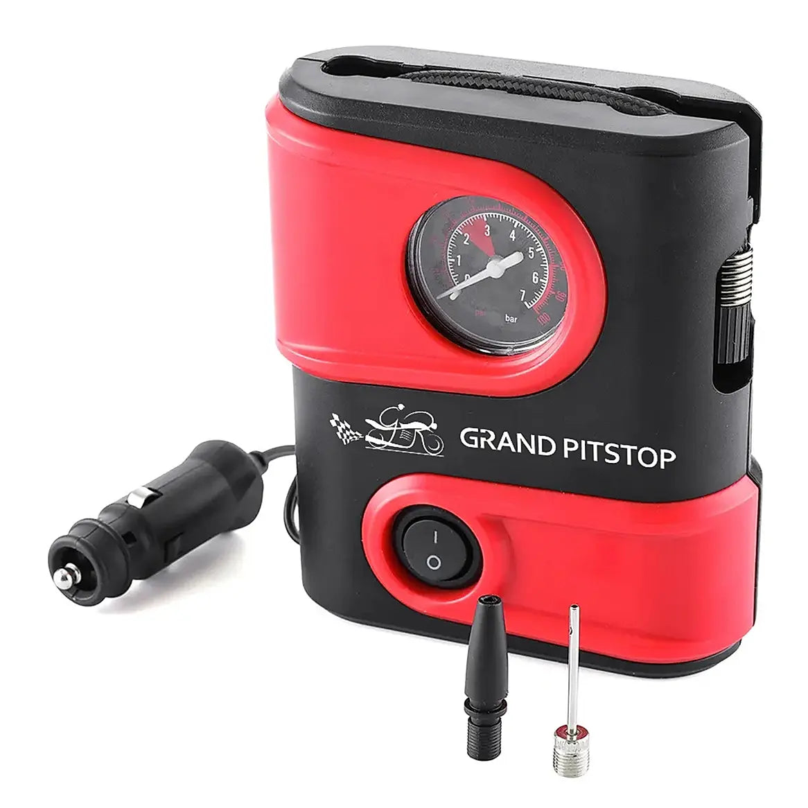 Electric Tire Inflator Air Compressor Pump for Car, Motorcycle, Balls and Mattress (100 PSI)