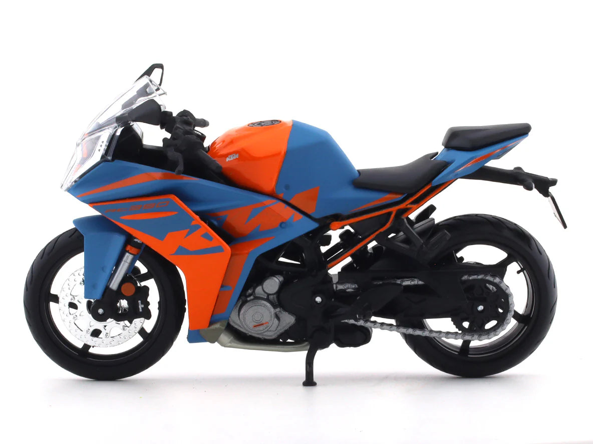 KTM RC390 Blue 1:12 Maisto licensed Scale Model bike collectible