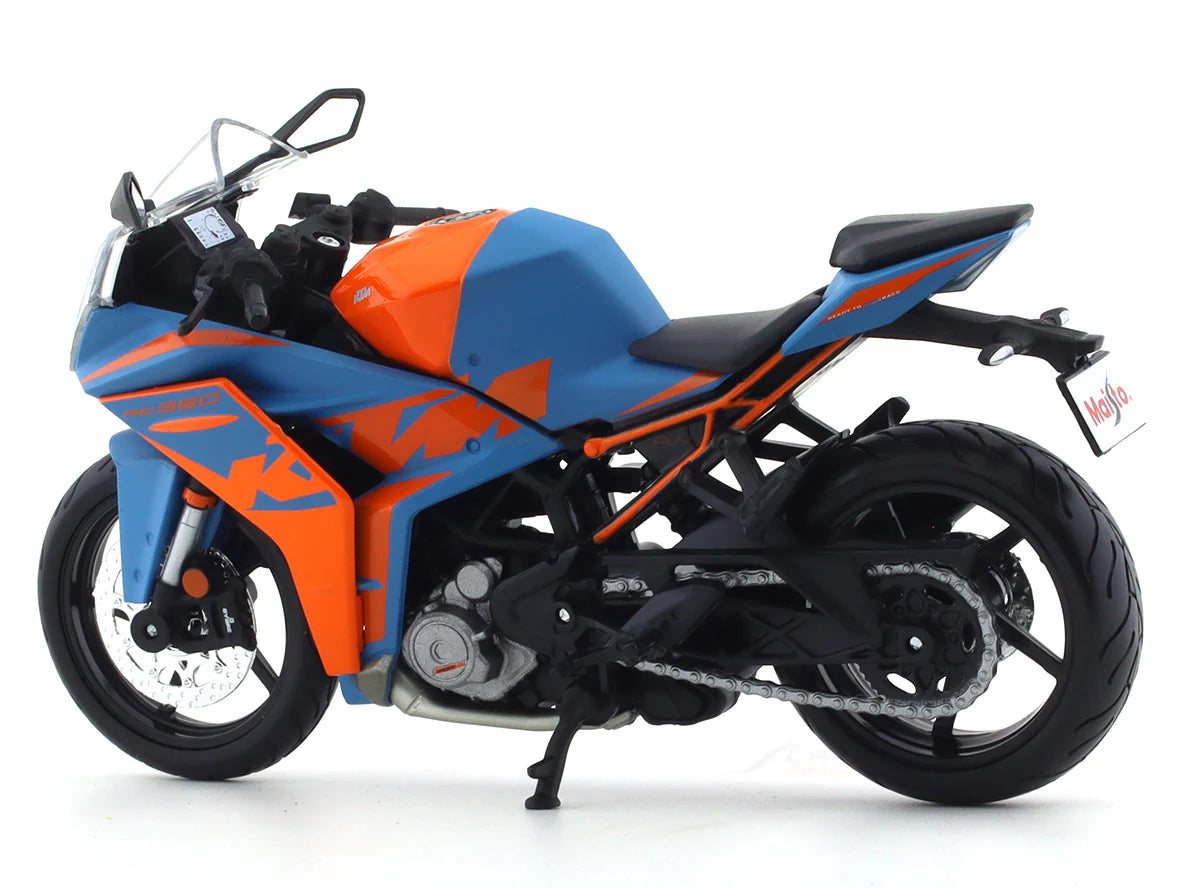 KTM RC390 Blue 1:12 Maisto licensed Scale Model bike collectible