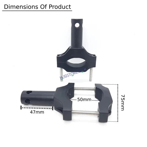 HJG Aluminum Clamp For Mounting Fog Lights Universal