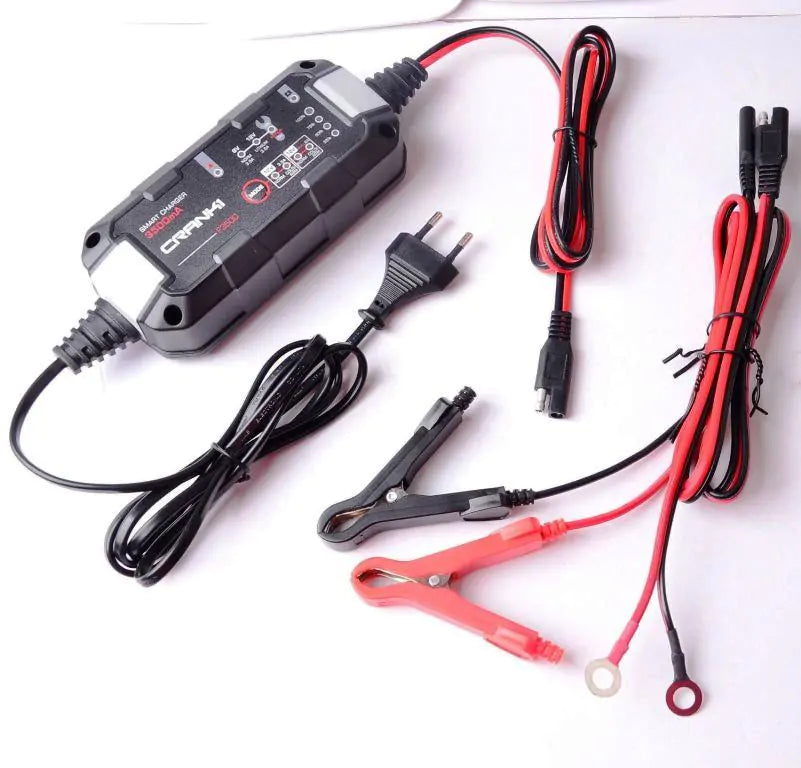 CHARGER FOR MOTORCYCLE/BIKE BATTERY – F3500-CRANK1