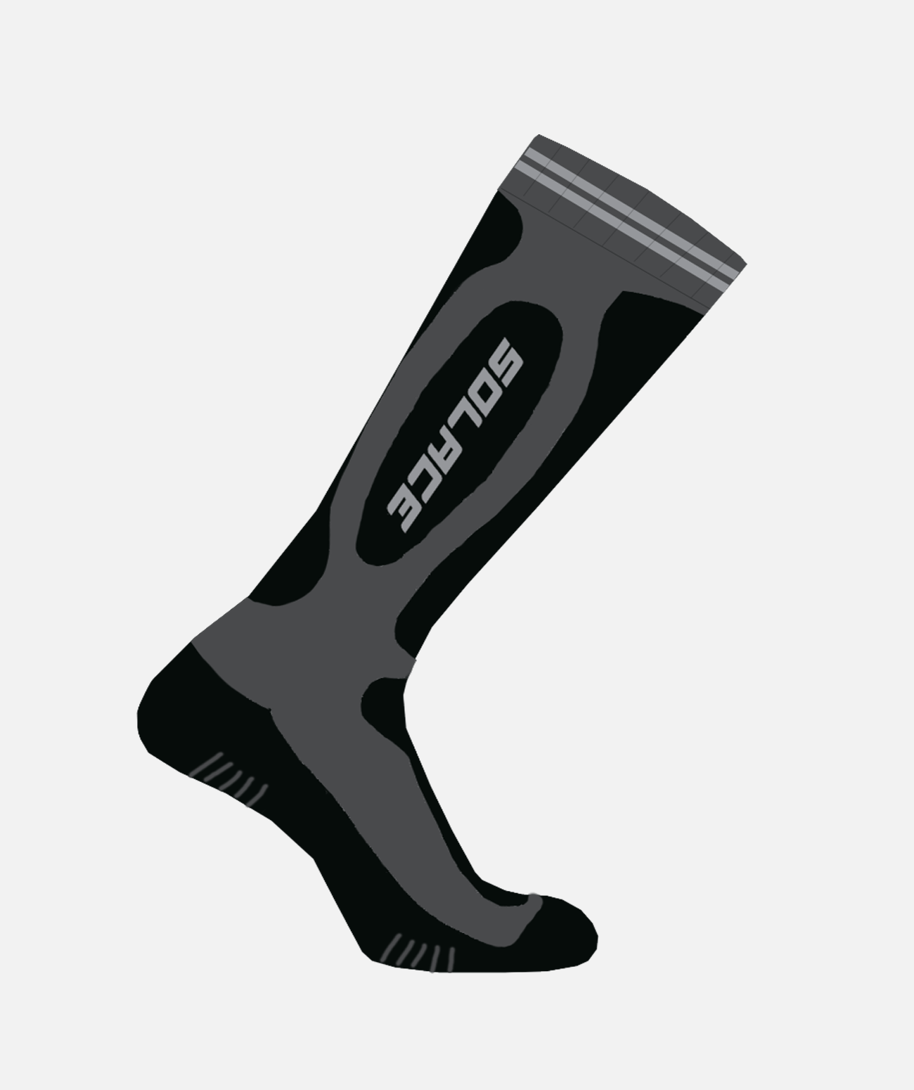 Suska Core WP Socks Black & Grey
