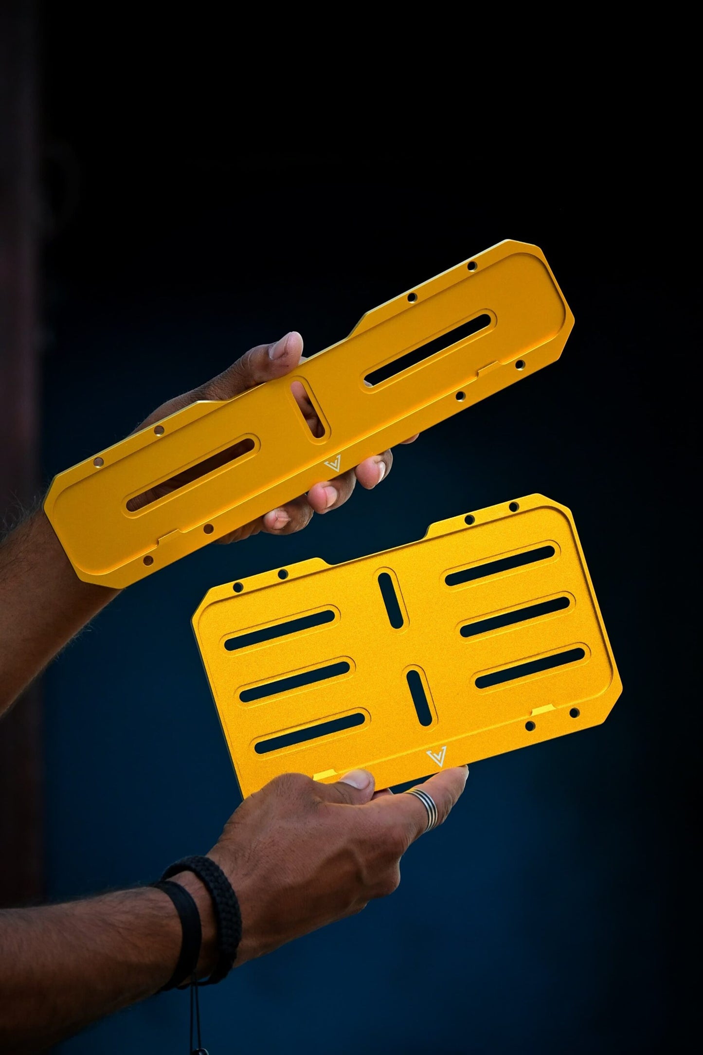 Number Plate Frame CNC Aluminium Universal Fit Front And Rear