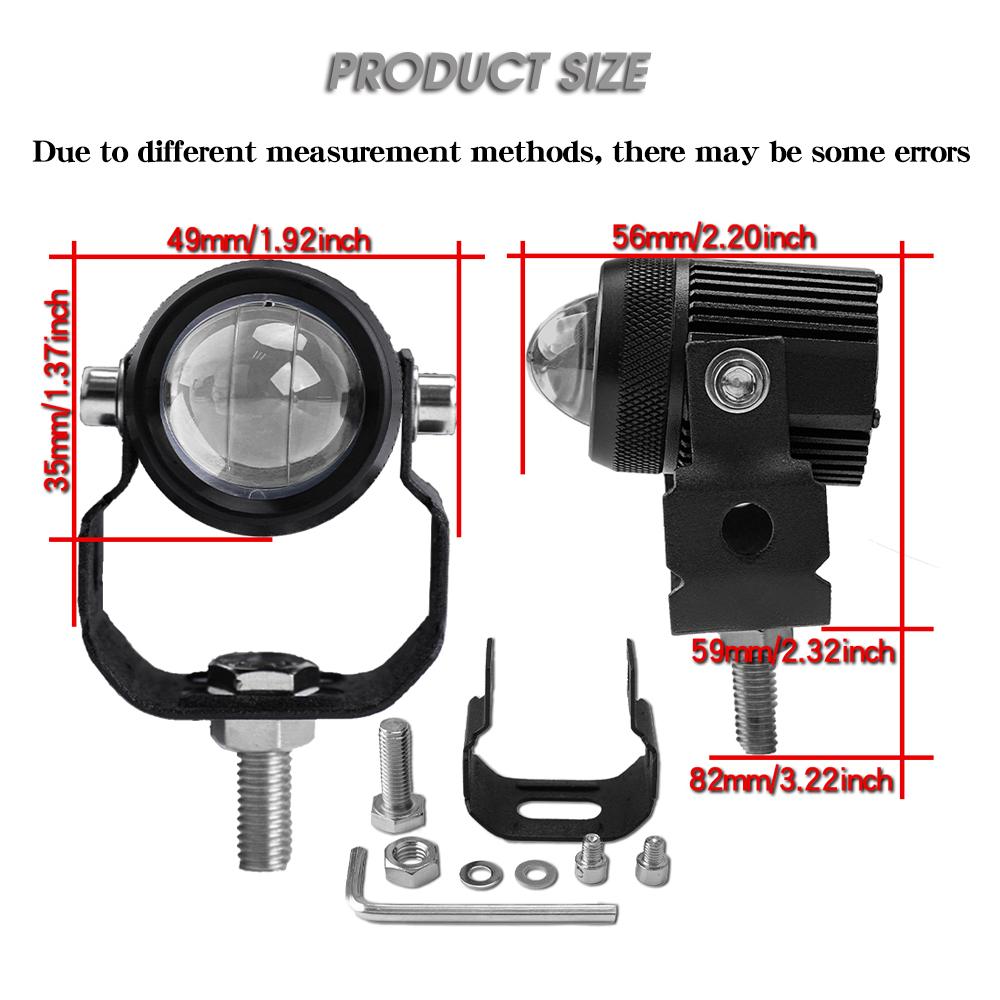 HJG MINI DRIVE LED FOG LIGHT (PACK OF 2)