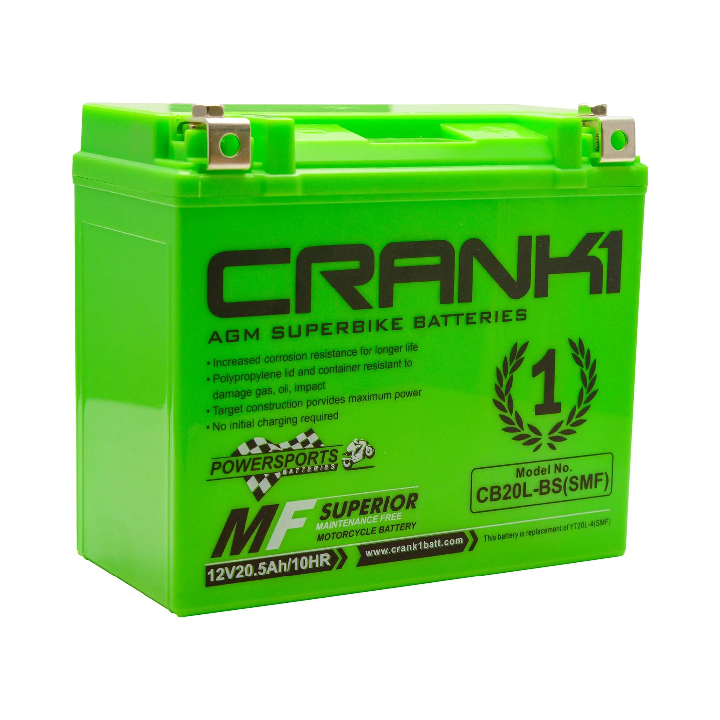 CRANK1 - Battery For TRIUMPH THUNDERBIRD STORM-CB20L-BS-CRANK1