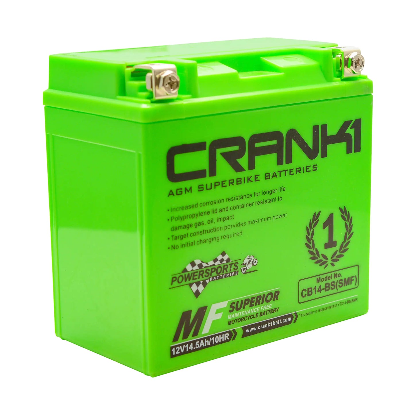 CRANK1 - Battery For KAWASAKI NINJA ZX-14R-CB14-BS-CRANK1