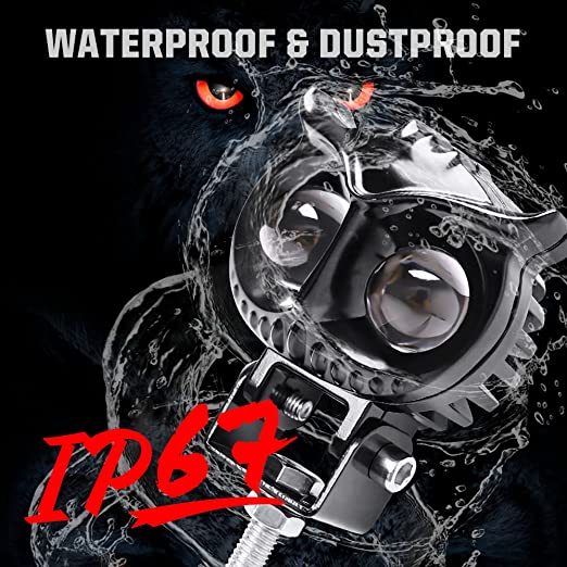 HJG OWL SHAPED LED FOG LIGHT (PACK OF 2)