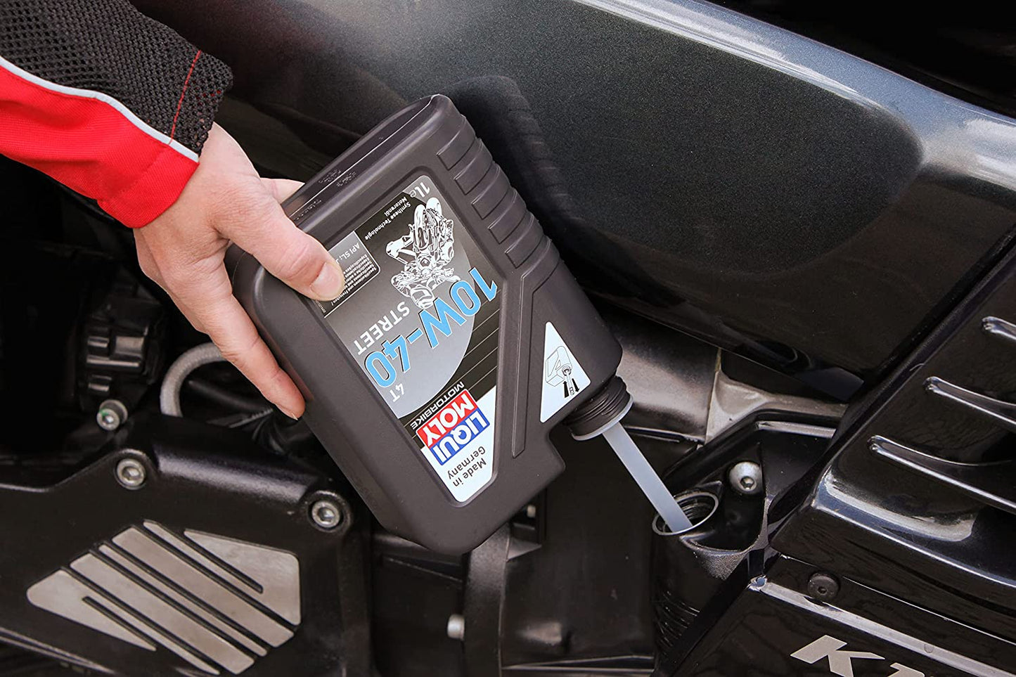 Liqui Moly 1521 STRRET 4T Engine Oil 10W-40 for MotorBike ( 1 LITER )