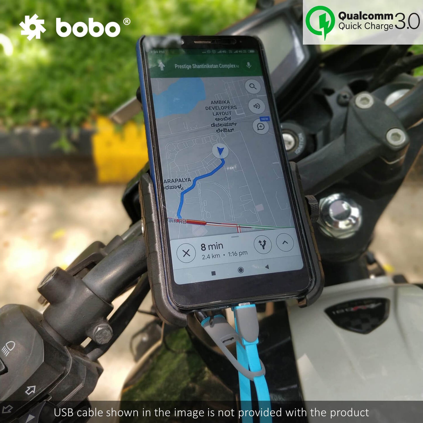 BOBO BM1 Jaw-Grip Bike Phone Holder