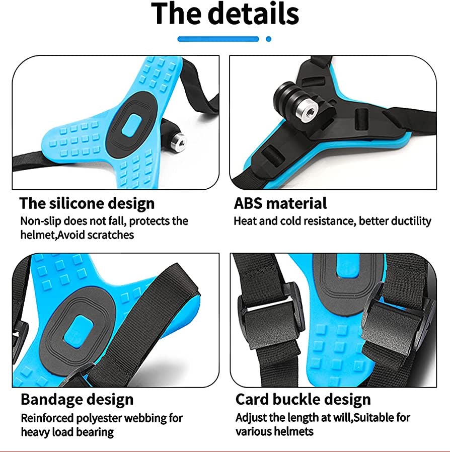 Helmet Chin Mount with Mobile Holder