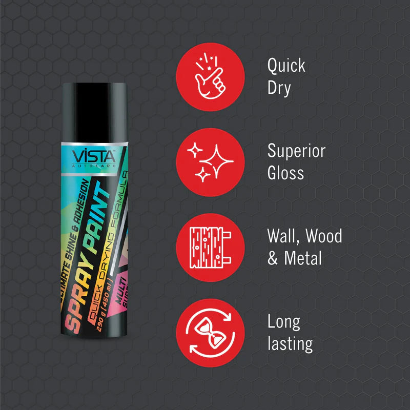 Spray Paint Black Glossy 400 ml (290 g)
