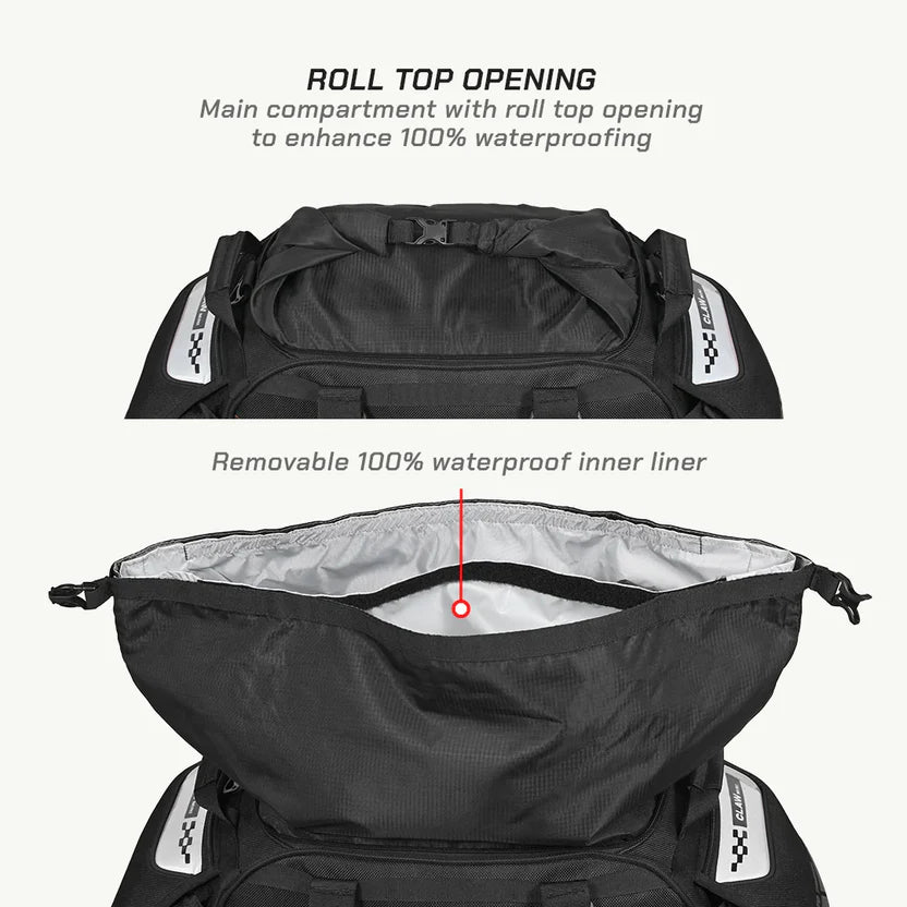 ViaTerra Claw Mini - 100% Waterproof motorcycle tailbag (Universal)
