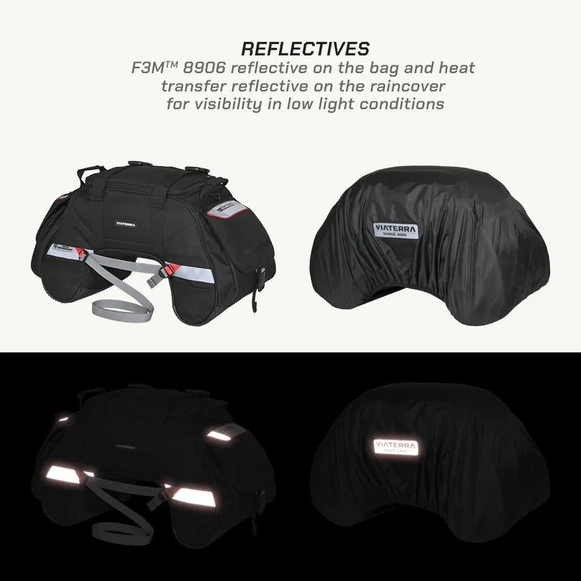 ViaTerra Claw Mini - 100% Waterproof motorcycle tailbag (Universal)