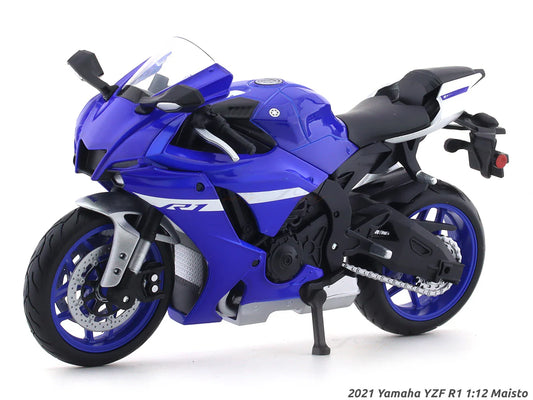 2021 Yamaha YZF R1 1:12 Maisto licensed diecast Scale Model bike collectible