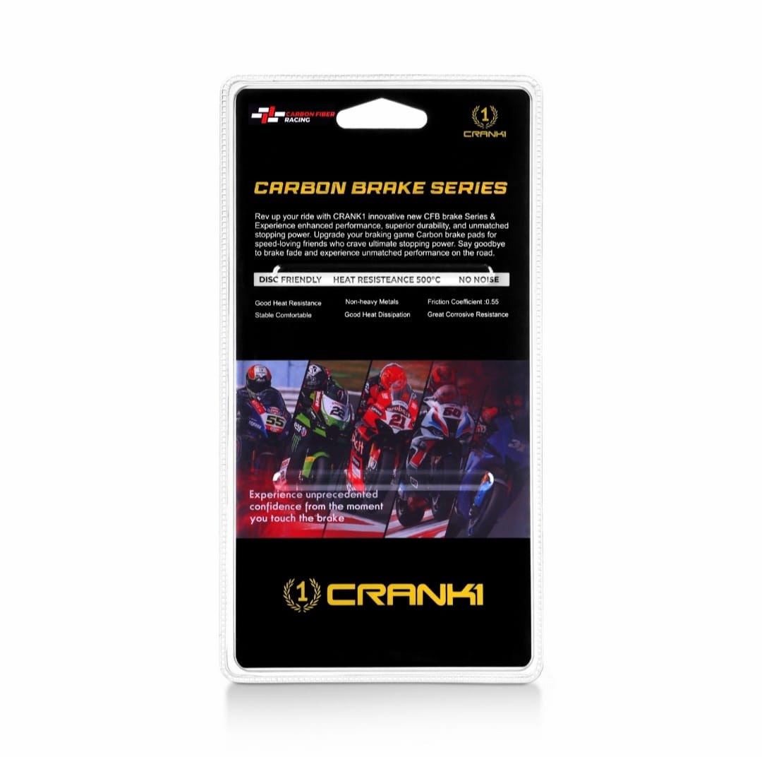Carbon Brake Pads For Ducati Hypermotard 939 (2016-2018) - Rear - CFB662