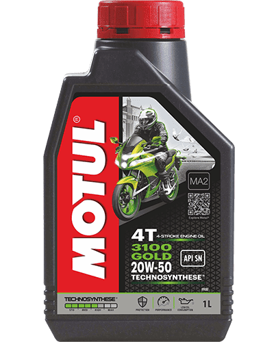 MOTUL 3100 4T GOLD 20W50 Bike Engine Oil