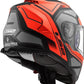 LS2 FF800 Storm II Faster Titanium Helmet - Matt Red