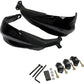 Universal Hand Guard Brake / Clutch Lever Guard Protectors / Wind Deflectors for All Bikes (Black)