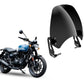 Visor Glass with Clamps Compatible for Hunter 350 cc (Black)