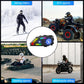 EDYELL C5 Motorcycle Helmet Bluetooth on ear Headset, Connects to 2 Phones at The Same Time Using Music & GPS, IP67 Waterproof, Supports Android & iOS, Compatible with All Helmets