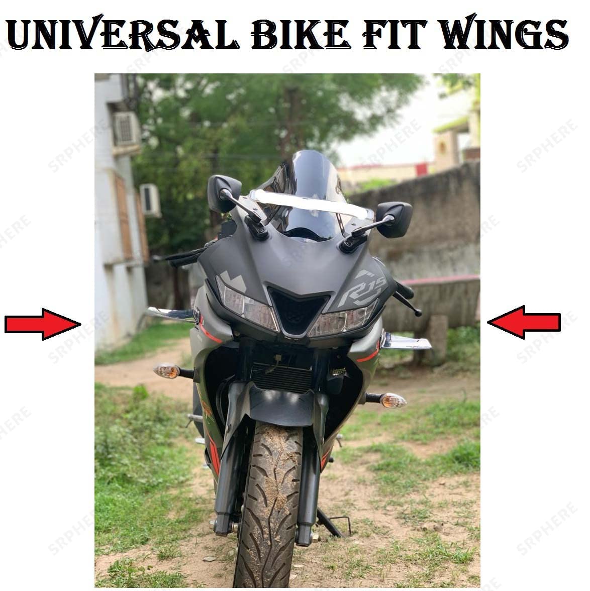 Universal Side Winglet Canard Wings for Bikes