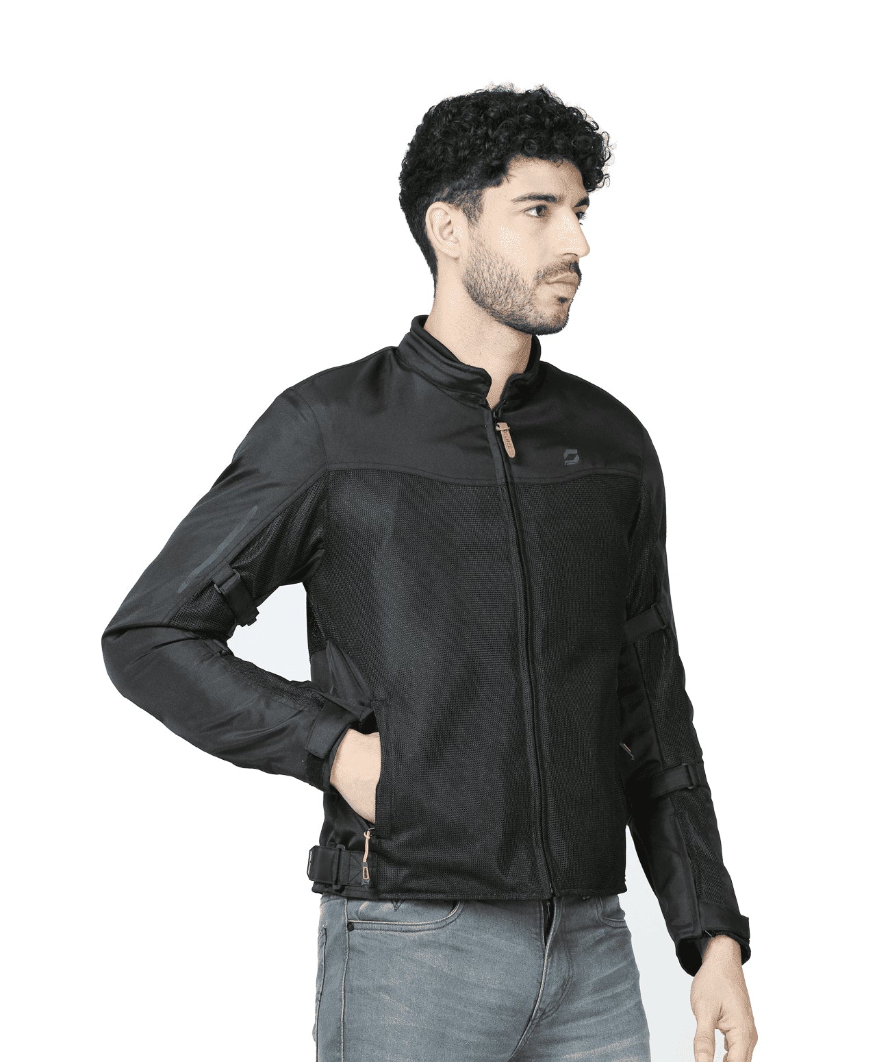 Thrift Mesh Jacket (Minima Black) - SOLACE