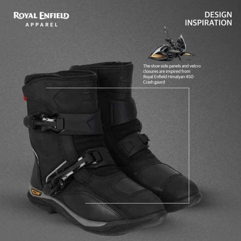 Royal Enfield WP Wanderer Waterproof Riding Boots - 6 UK / EU 40 - Royal Enfield Gears