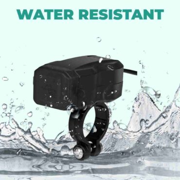 Simtac RapidRide Lite Dual Port Bike Charger (USB-A + Type-C) | Fast Charging