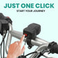 Simtac RapidRide Lite Dual Port Bike Charger (USB-A + Type-C) | Fast Charging