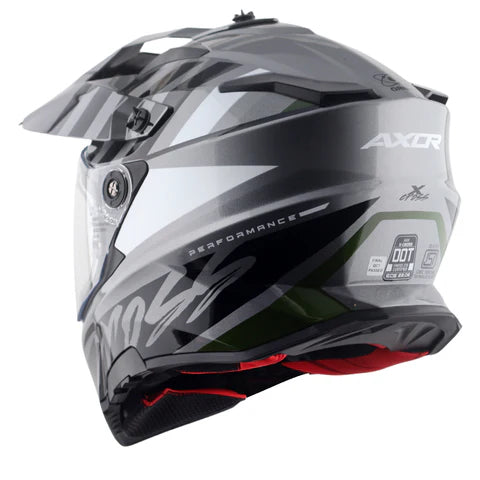 X-Cross Dual Visor Orbit Helmet