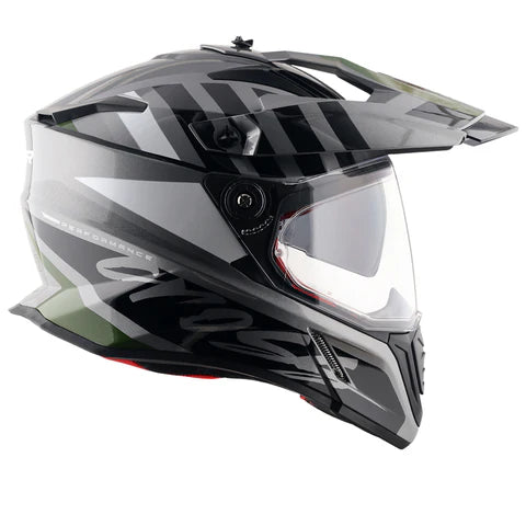 X-Cross Dual Visor Orbit Helmet