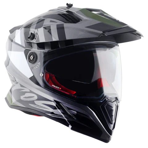 X-Cross Dual Visor Orbit Helmet