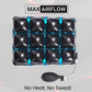 Air Comfy Seat Cushion for Medical, Offices, Home, Motorcycle and Car Lumbar Support - Pillion Premium with Pump