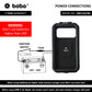 BOBO BM11M Fully Waterproof Bike Phone Holder (with Fast 15W Wireless Charger & USB-C Input/Output Port) Motorcycle Mobile Mount