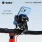BOBO BM22H PRO Handlebar Mount Anti-Vibration Anti-Theft Bike / Cycle Phone Holder Motorcycle Mobile Mount